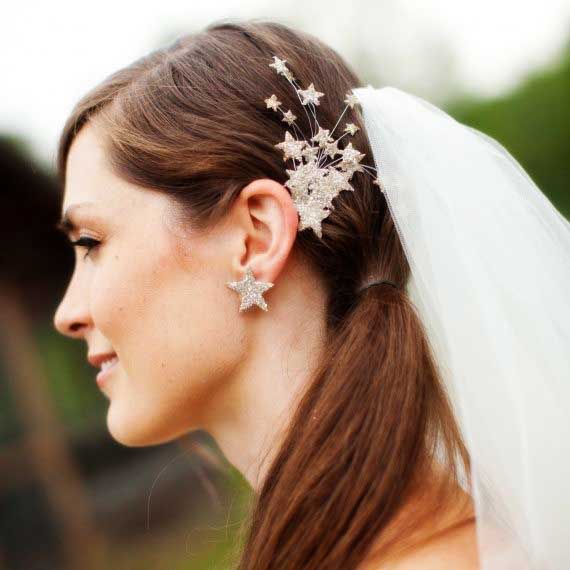 Look fashionable in your wedding day with the Wedding Hairstyles